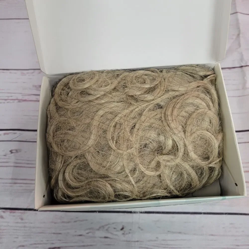 Paula Young Q3306 Curly Clip-On Hairpiece Blonde Hair Extension NEW